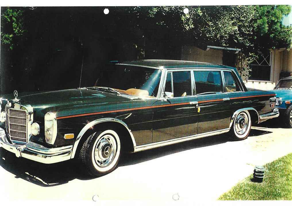 Der  originale  Elizabeth Taylor Mercedes- Benz 600 Pullmann