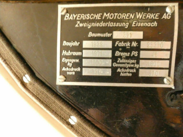 Thumbnail von BMW 321 Cabrio Oldtimer