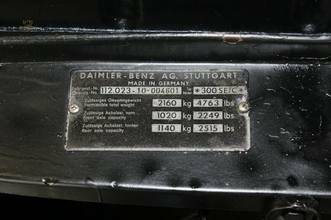 Thumbnail von Mercedes-Benz 300 SE Cabrio - ex. CH -H-Kz.- matching number. !