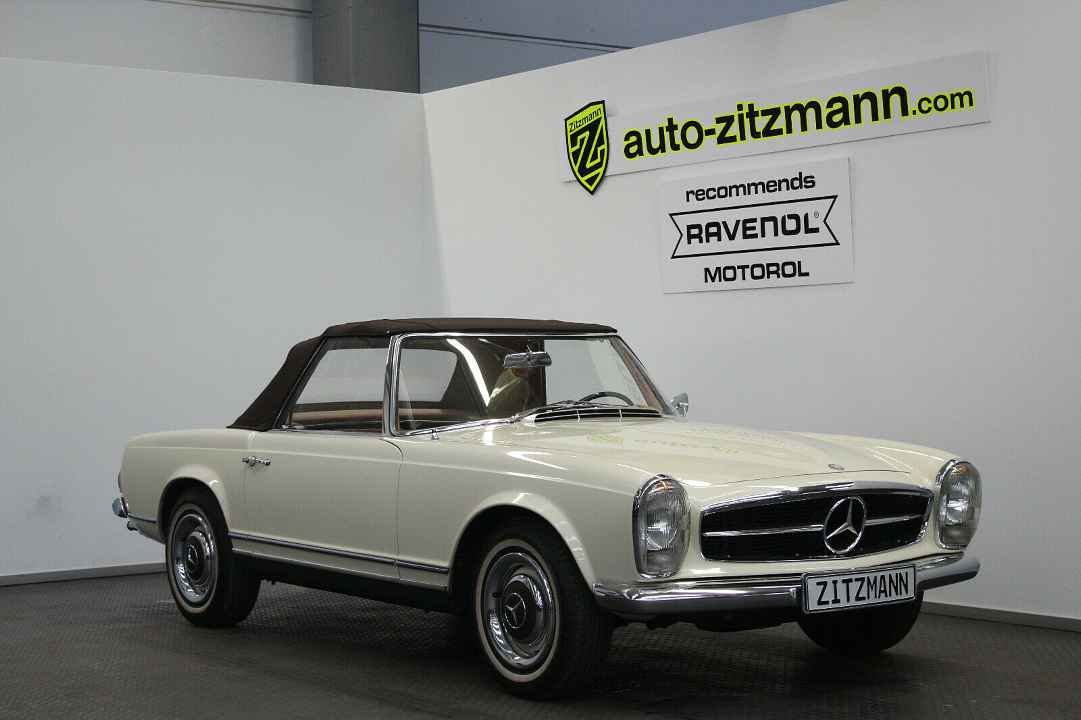  Mercedes-Benz 250 SL Pagode Scheckheft Hardtop