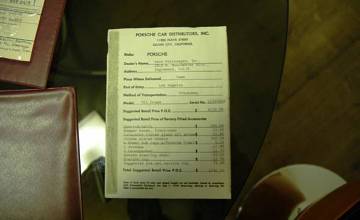 Thumbnail von 911 Lクーペ、1968年1月、ポロロット/ブラック1塗装、初塗装、SWB