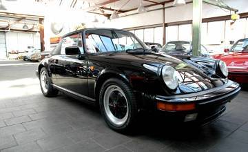 Thumbnail von 911 Carrera Cabriolét, Mai 1986, Schwarz/Vollleder Rot