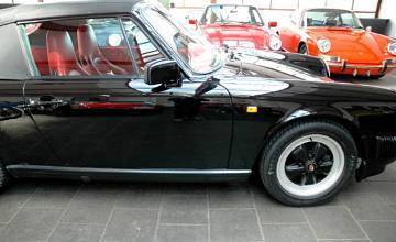 Thumbnail von 911 Carrera Cabriolét, Mai 1986, Schwarz/Vollleder Rot