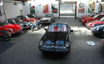 Thumbnail von 911 Carrera Cabriolét, Mai 1986, Schwarz/Vollleder Rot