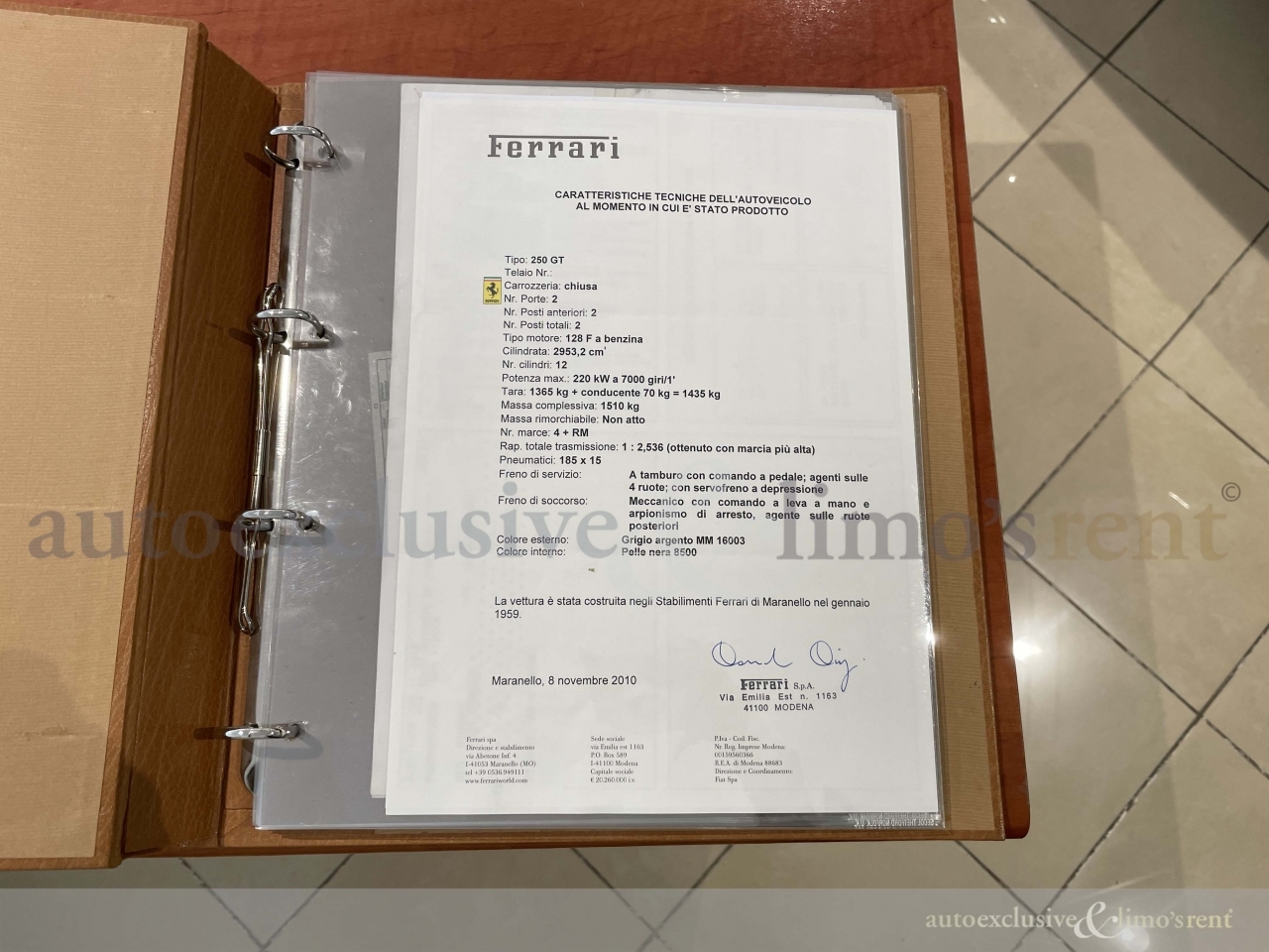 Thumbnail von Ferrari 250 GT Coupe' PF