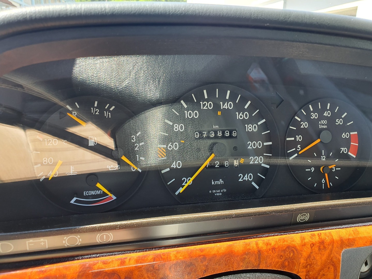 Thumbnail von Mercedes 500 SEC originál 73889 kilometrů