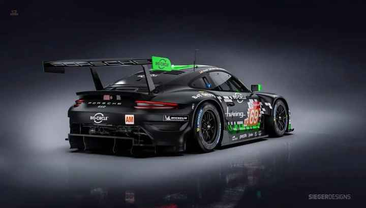 Porsche 991 911 RSR PROTOTYP GTE LE MANS 2021