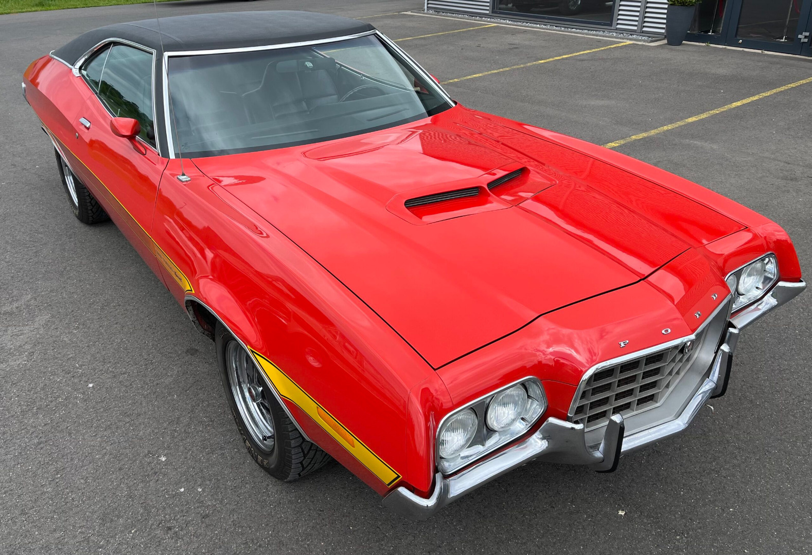  RARITÄT! 1972 Ford Grand Torino Sport Fastback 351/4v Automatik im top gepflegten Zustand TÜV/H-Zulassung