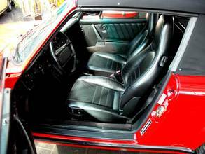 Thumbnail von 911 Carrera Cabriolét, Juni 1989, Indischrot/Leder Schwarz wenig Km, original, G50 Getriebe, letztes