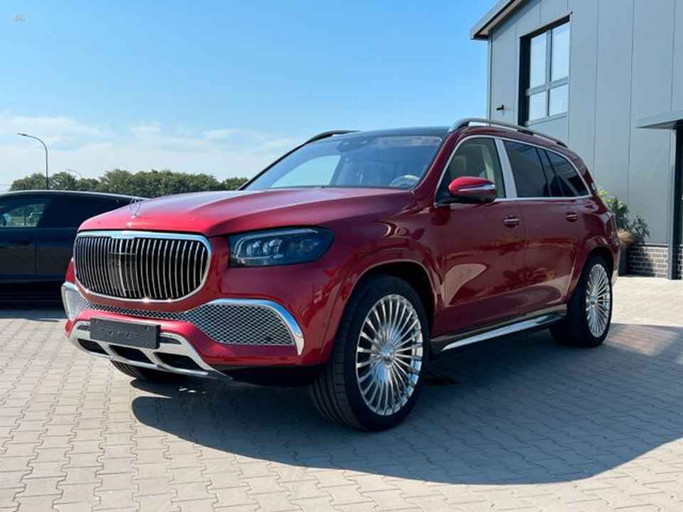 Mercedes-Benz GLS 600 MAYBACH Red E Active Body 3D Burmester