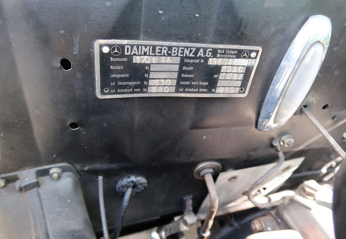 Thumbnail von Mercedes 170S Cabrio A (1950)