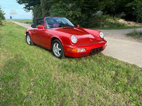 Thumbnail von Porsche 964-c4 Facelift in einem exklusiven Zustand mit deutscher Ausführung