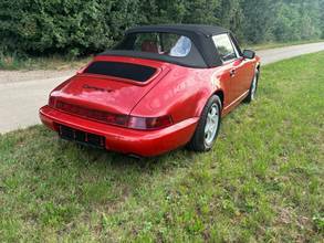 Thumbnail von Porsche 964-c4 Facelift in einem exklusiven Zustand mit deutscher Ausführung