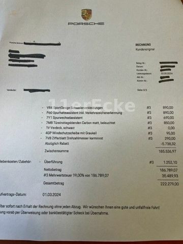 Thumbnail von Porsche 992 TARGA GTS PCCB- LIFT-BURMESTER  LP 229K€