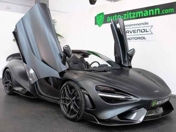McLaren 765LT Spider/CARBON/LIFT/B&W/ROOF ELECT/TITANIUM