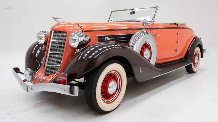 Auburn 852 Convertible Coupe '36