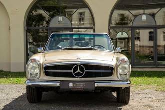 Thumbnail von Mercedes-Benz 280SL, vollst. dokumentiert, Klima, Lack neu