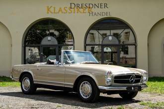 Thumbnail von Mercedes-Benz 280SL, vollst. dokumentiert, Klima, Lack neu