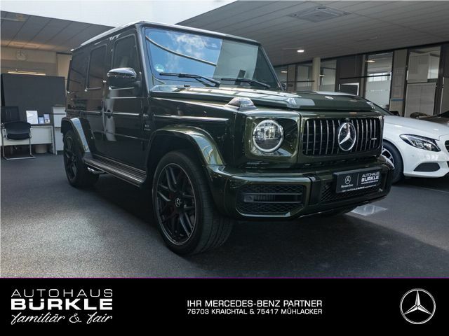 Mercedes-Benz AMG G 63 olive, wooden floor cherry, Sthzg, seat climate, AHK