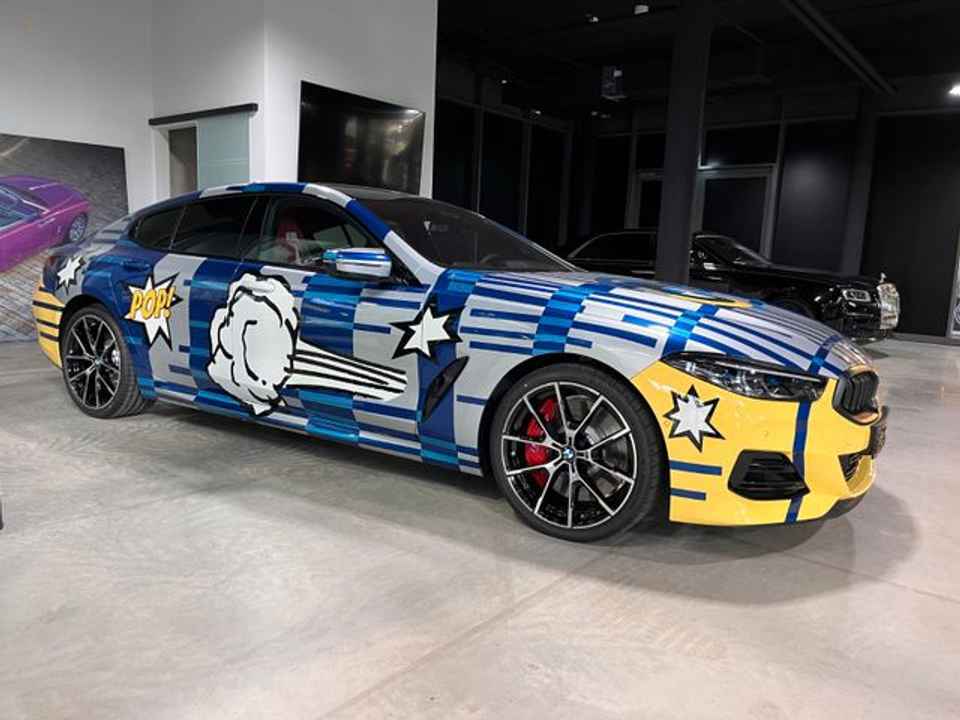 BMW M850 i xDrive MODÈLE SPÉCIAL "Jeff Koons 1 sur 99"