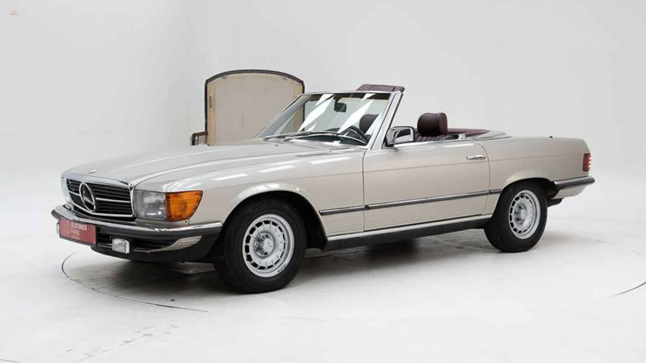 Mercedes-Benz 380 SL + hardtop '85