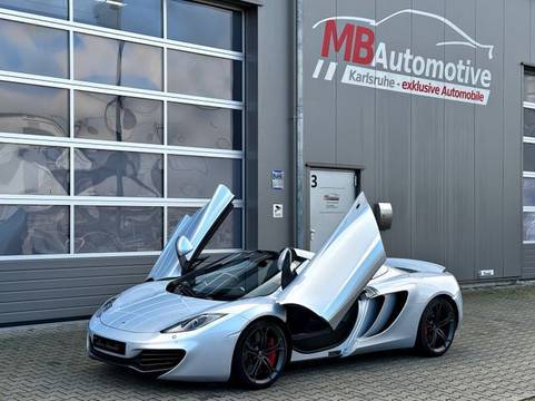 McLaren MP4-12C 3.8 V8 Spider Ice Silver Service McL NEUF