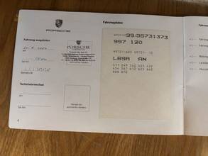 Thumbnail von Porsche 997 911 Carrera S Coupe - service booklet - top