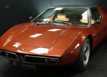 Maserati Bora 4.7 in kupfermetallic ! Erstauslieferung Belgien