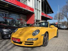 Thumbnail von Porsche 997 S Cabrio -amarillo speedgelb, 6 velocidades, 56 mil km - ¡perfecto!