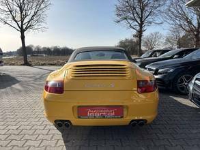 Thumbnail von Porsche 997 S Cabrio -amarillo speedgelb, 6 velocidades, 56 mil km - ¡perfecto!