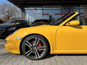 Thumbnail von Porsche 997 S Cabrio -amarillo speedgelb, 6 velocidades, 56 mil km - ¡perfecto!