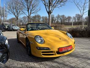 Thumbnail von Porsche 997 S Cabrio -amarillo speedgelb, 6 velocidades, 56 mil km - ¡perfecto!