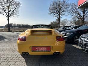 Thumbnail von Porsche 997 S Cabrio -amarillo speedgelb, 6 velocidades, 56 mil km - ¡perfecto!