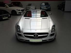 Thumbnail von Mercedes-Benz SLS AMG Roadster en céramique, sans accident, B&O, carbone