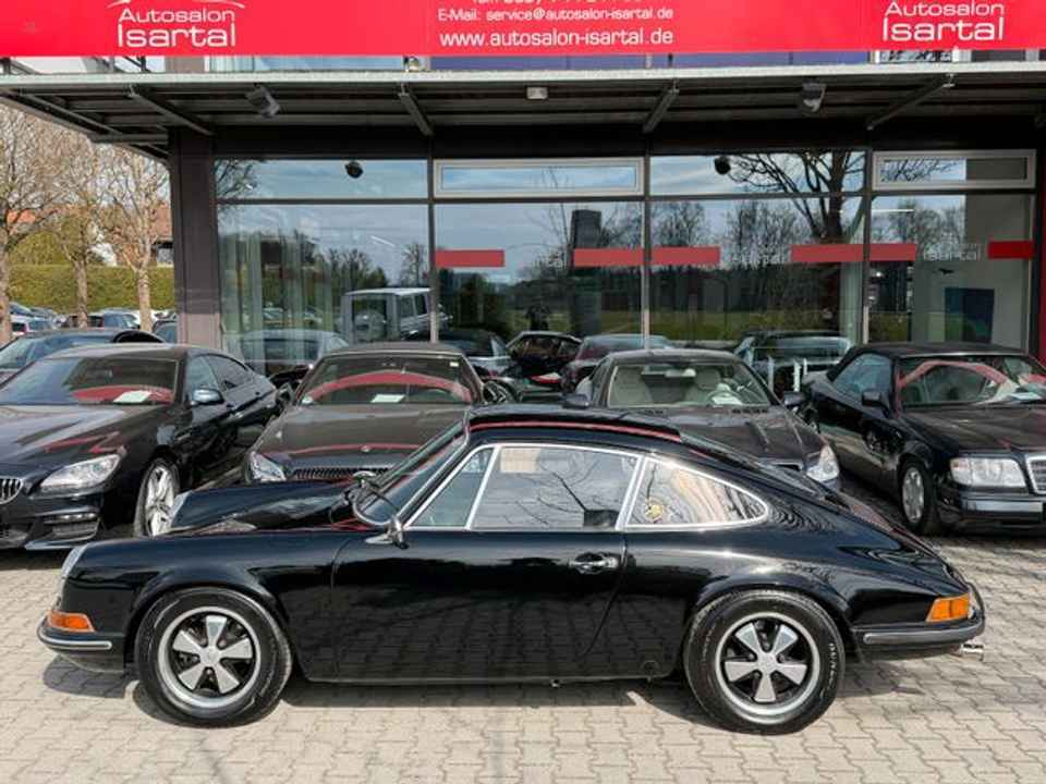 Porsche 911 T - 2.7S - restored - H-plate.