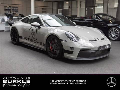Porsche 992 GT3 in chalk, full bucket seats, carbon, lift