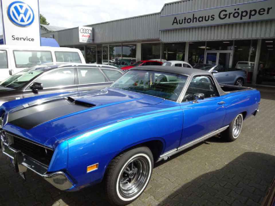 Ford Ranchero 302 GT automatic, engine rebuilt!