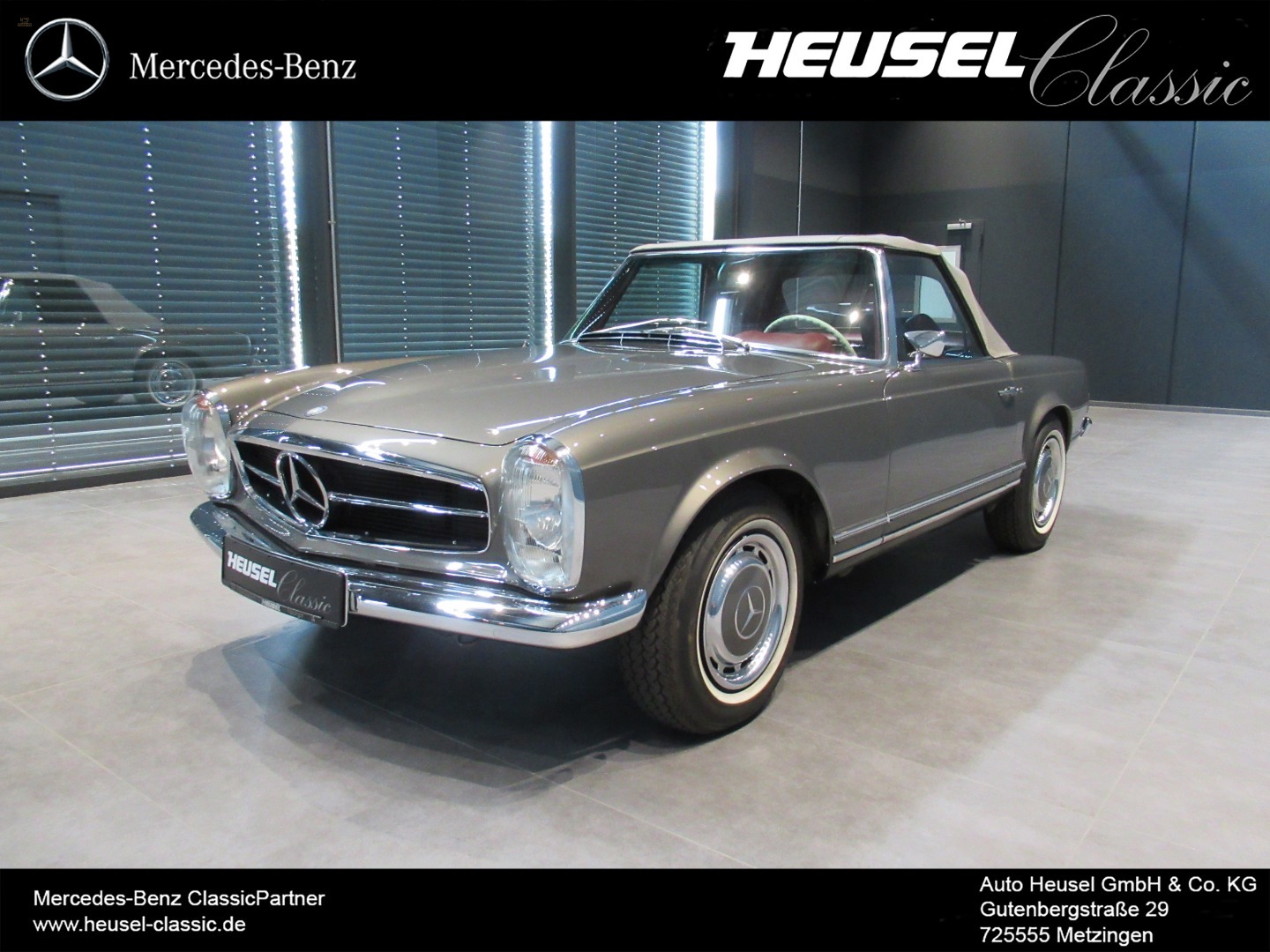 280 SL Pagode (W113) * Sammlerfahrzeug * Kompletter Neuaufbau