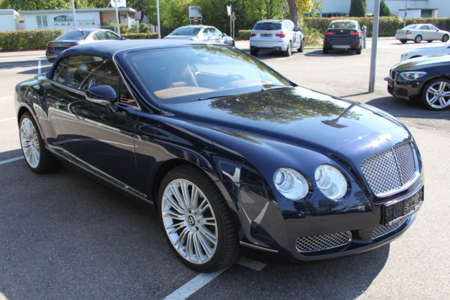 Thumbnail von Bentley Continental GTC Blau / Braun  Speed-Felgen