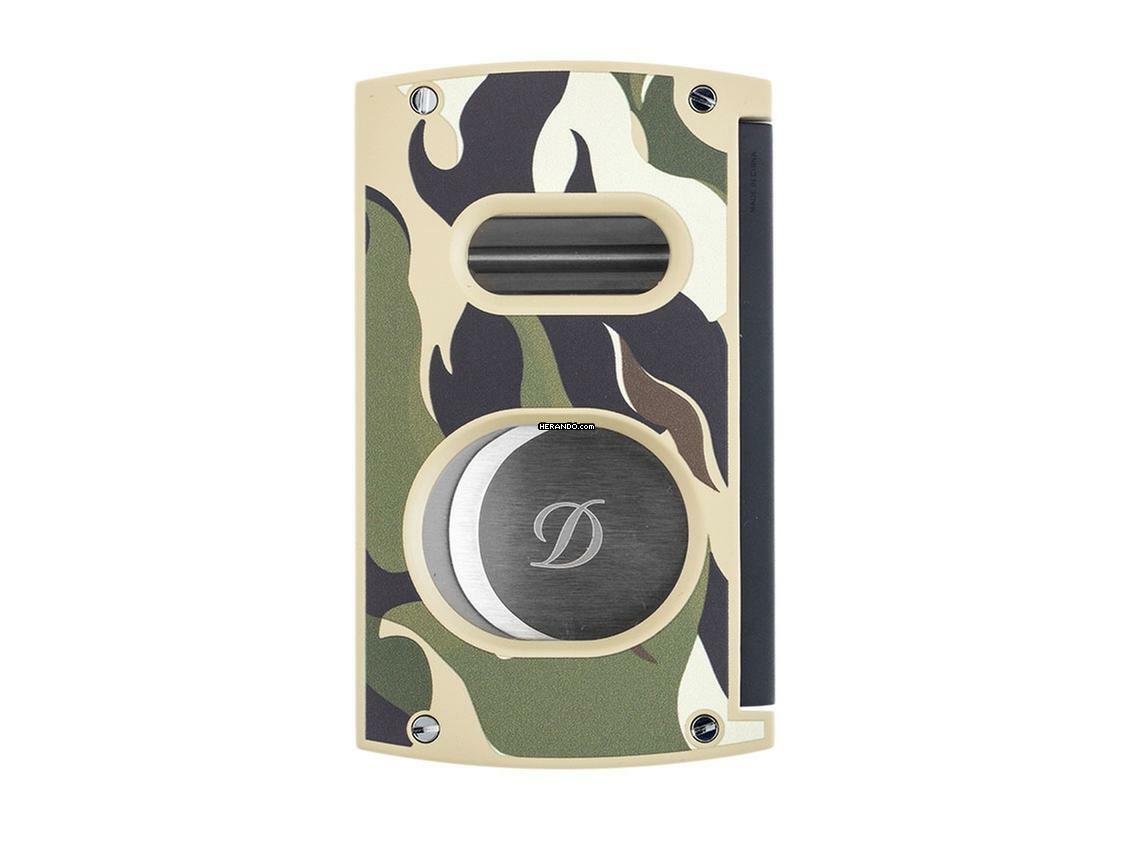  S.T. Dupont Zigarrencutter double Blade Camouflage Ref.003450G Full Set </h1> 