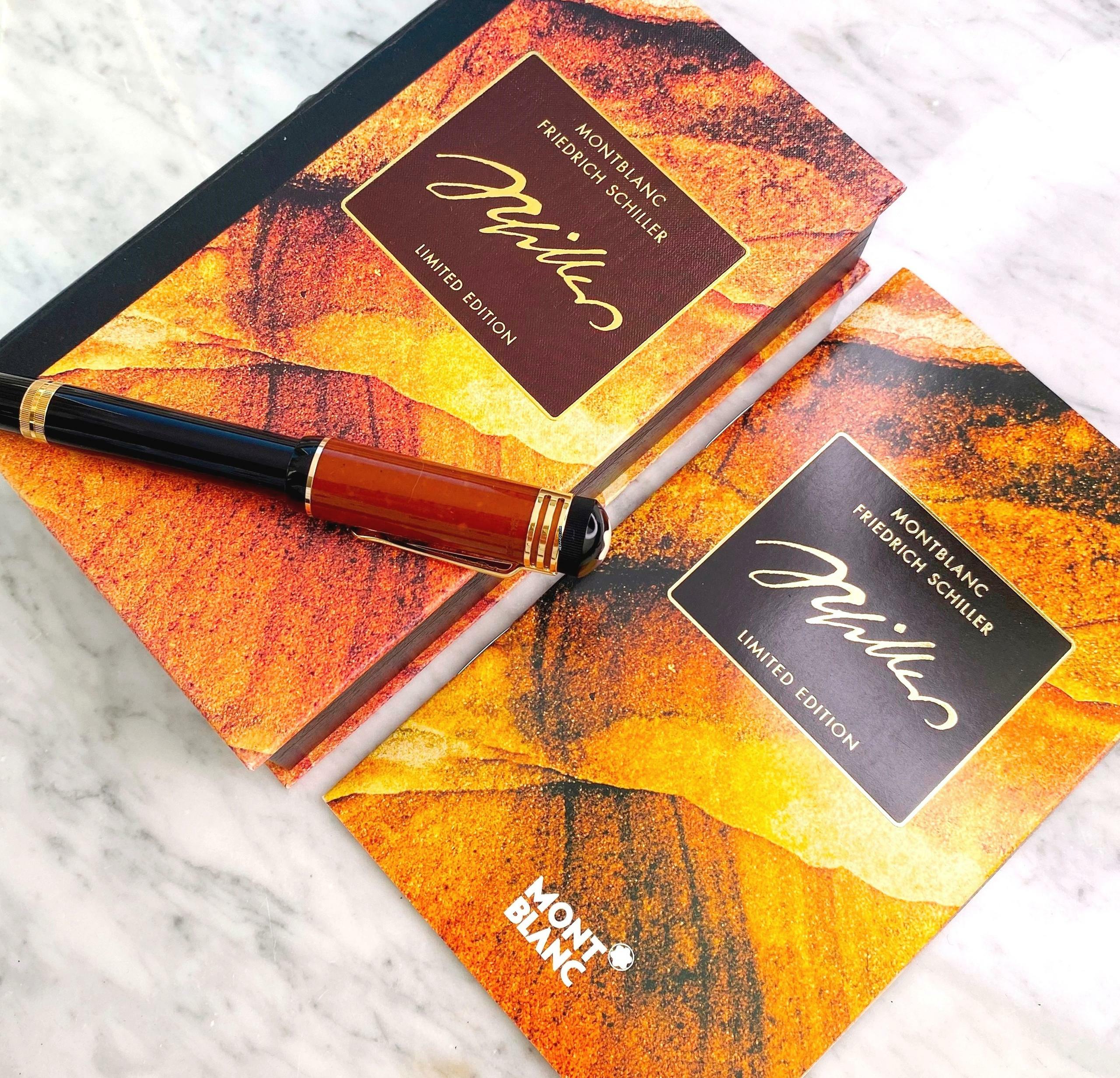 Thumbnail von Montblanc Writers Edition: Friedrich Schiller - Füllfederhalter - Füllfeder - Limited - Jahr 2000 </h1>
