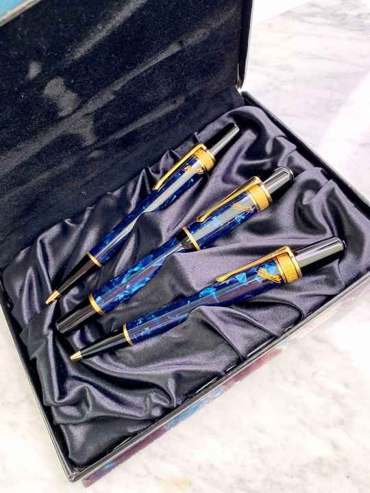 Montblanc Writers Edition Triple Set 1998 Edgar Allan Poe - Fountain Pen - Ballpoint Pen - Limited ID 28707