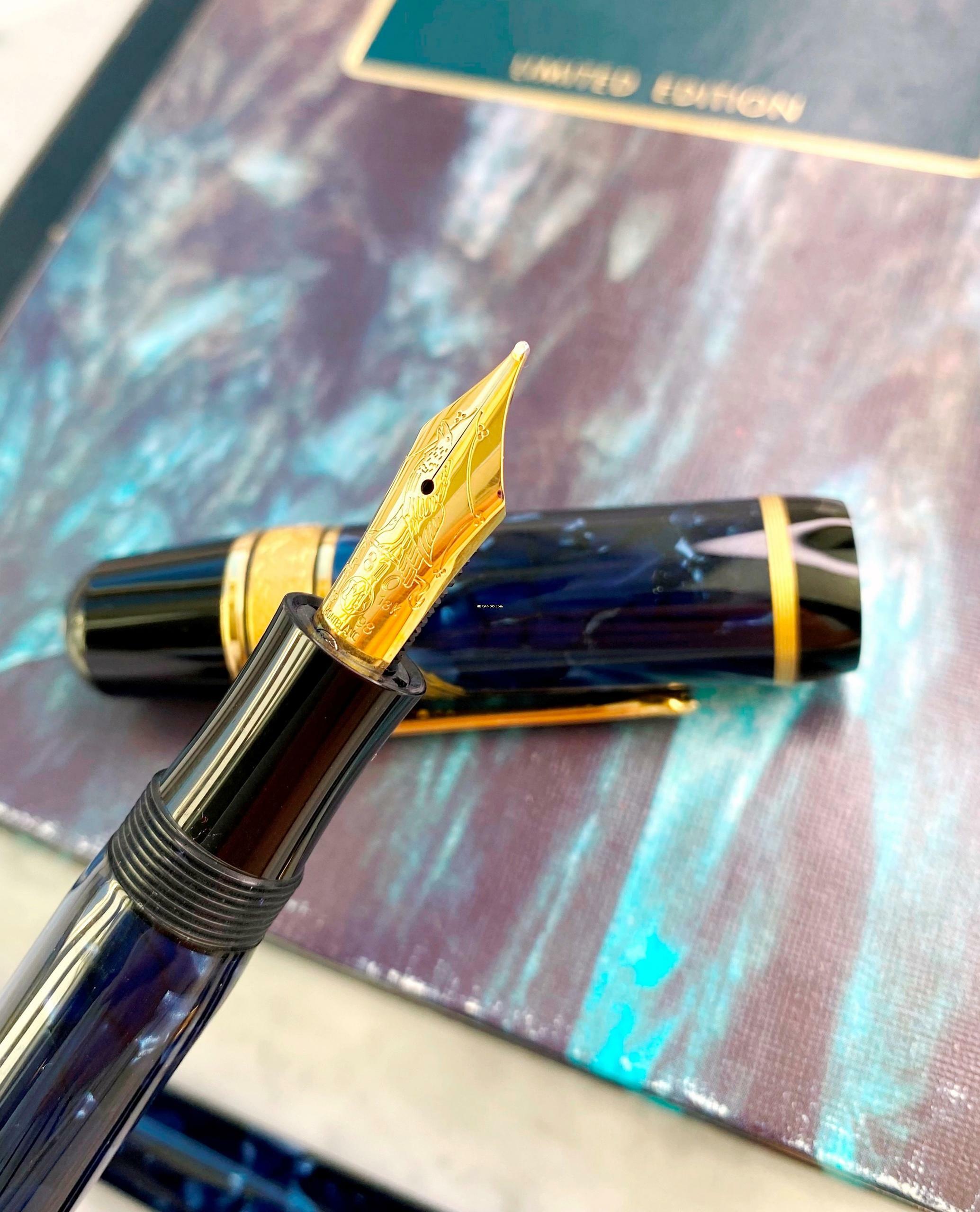 Thumbnail von Montblanc Writers Edition Triple Set 1998 Edgar Allan Poe - Füllfederhalter - Füllfeder - Kugelschreiber Limited ID 28707 </h1>