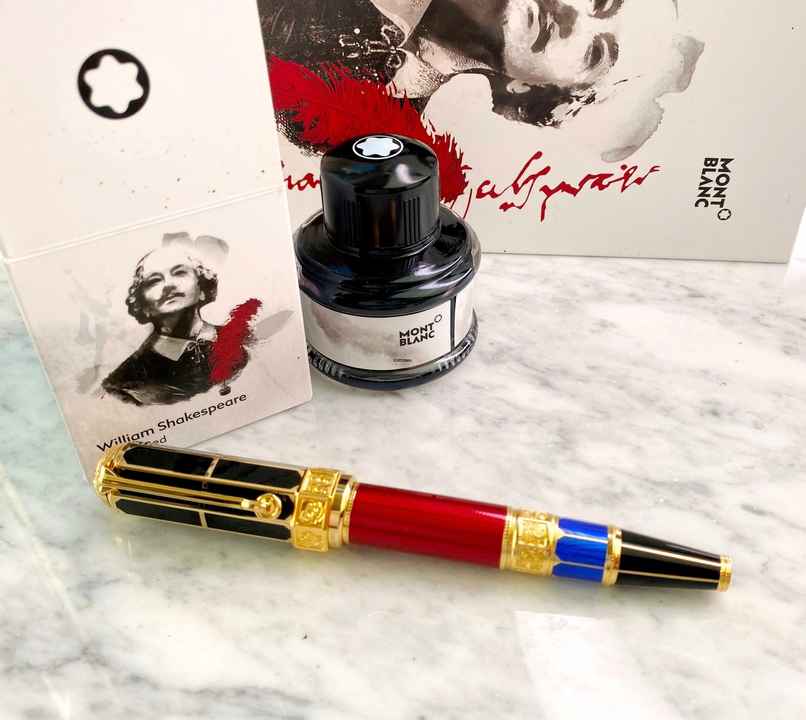 Montblanc 2016 William Shakespeare Writers Edition Limited Edition 1597 Fountain Pen ID 114206 </h1>