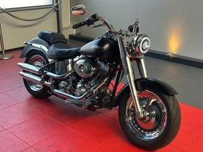 Thumbnail von Harley-Davidson Fat Boy FLSTF téměř nový sběratelský 2. ruka upravený