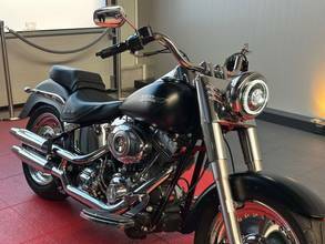 Thumbnail von Harley-Davidson Fat Boy FLSTF téměř nový sběratelský 2. ruka upravený