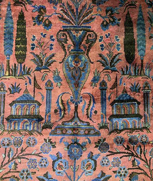 Ancient world-unique / Persian carpet of the superlatives