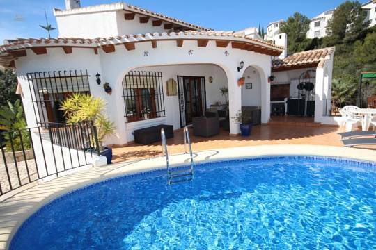 ***Großzügige 2 SZ Villa mit Heizung, Klimaanlage, Kamin, Stellplatz und Pool auf dem Monte Pego***