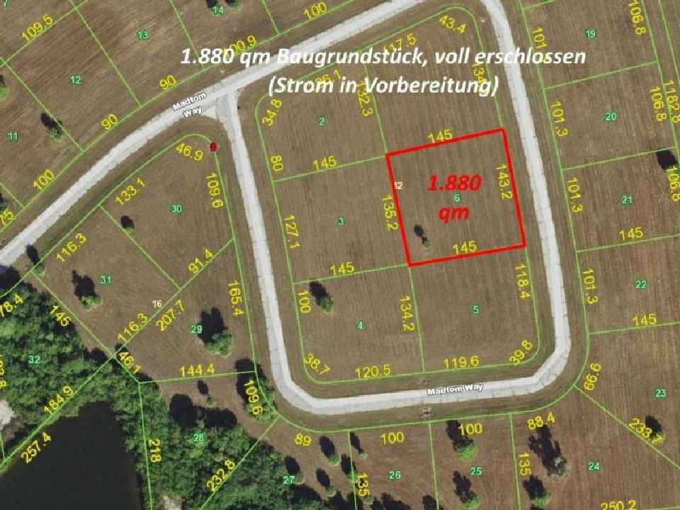 ***FLORIDA: DIRECTO DESDE ET WSG GERMANY - Gran parcela de terreno en una zona de nueva construcción***