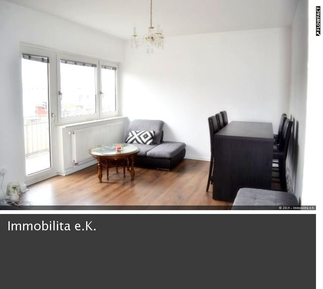 Bezugsfreie möblierte moderne Wohnung mit Balkon